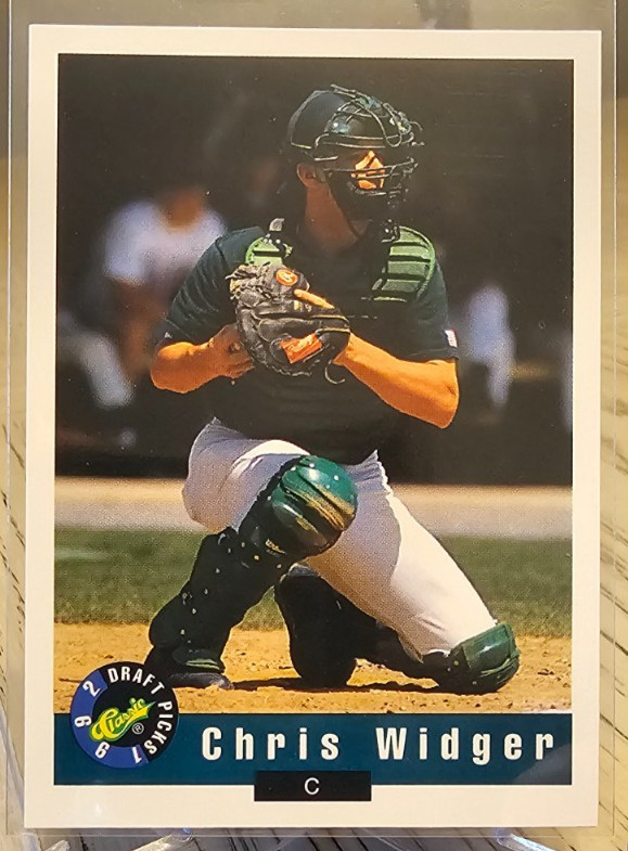 1992 Classic Draft Picks Chris Widger #60 Mariners