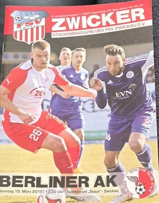 2014/15 Reg Nord Ost FSV Zwickau - Berliner AK 07