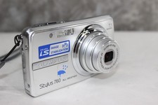 Olympus Stylus 760 Camera - 7.1MP, 3x Opt Zoom, Works/Tested w/batt, charger, xD