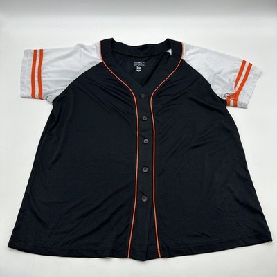 Genuine Merchandise By Campus Lilestyle Jersye Women 2XL Black ..#35078