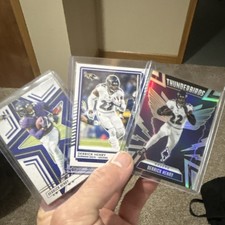 Panini Phoenix Donruss Rookies & Stars Derrick Henry Ravens 3 Card Lot 2025
