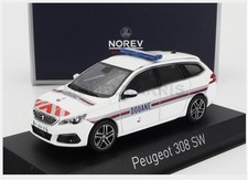 NOREV 473941 Peugeot - 308 Gt Sw Station Wagon Douanes 2020 - Blanc - 1/43