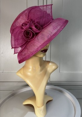 Balfour Hut rosa Mutter Braut Bräutigam Gast Hochzeit Rennen Party Anlass Event