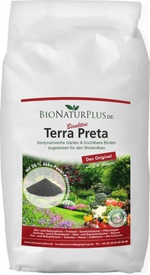 TerraPreta 40 l (2x20l)Schwarzerde BioNaturPlus mit 20% Pflanzenkohle