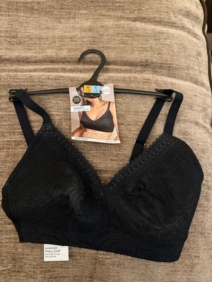 Marks and Spencers Flexifit Black Minimiser Full Cup Bra 32C