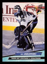 Pat Jablonski #202 1992-93 Ultra Tampa Bay Lightning Hockey