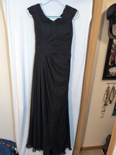 Stacees Dance Homecoming Prom Wedding Special Dress Size 6 Black NWT