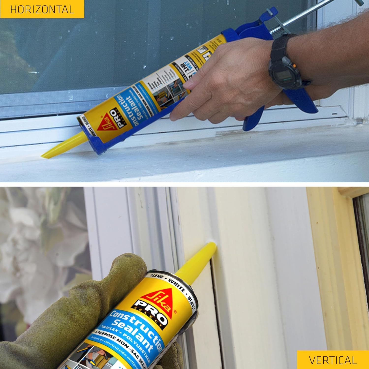 SIKA Sikaflex Construction Sealant - Limestone, Polyurethane Adhesive, Self-Leve