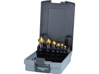 Ruko 102152TRO/RUKO Kegelsenker-Satz Din 335 C 90 ° 6,3-20,5 Mm Hss Tin 6-Teilig