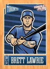 2013 Panini Triple Play #84 Brett Lawrie