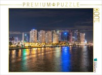 Calvendo Puzzle Rotterdam Skyline | 1000 Pieces, Finished Size 25.2 × 18.9 In (6