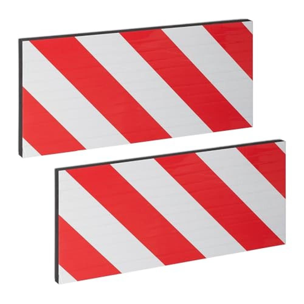 Pannelli Paracolpi Garage Relaxdays 38x16x1,5cm - Set da 2 Pezzi