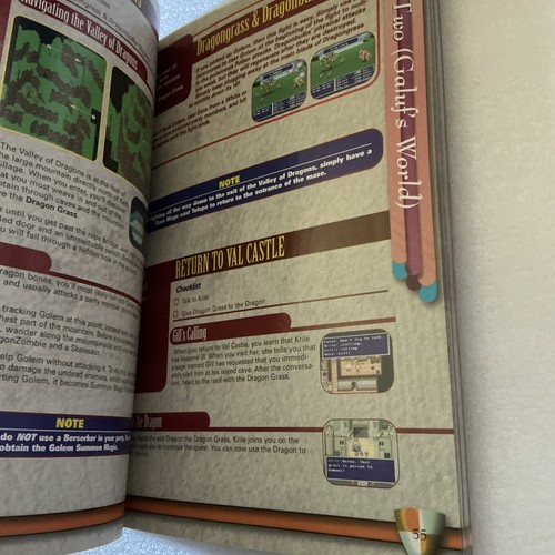 Final Fantasy Anthology Guida Strategica Ufficiale Brady Games Ps1 SquareSoft Gc - Foto 22 di 24