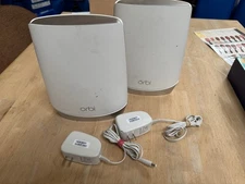 NETGEAR Orbi RBR750 Tri-band Mesh WiFi 6 Router + RBS750 Satellite