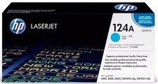 HP 124A Original OEM Color LaserJet Q6001A Cyan Toner 1600 2600 2605 -Sealed New