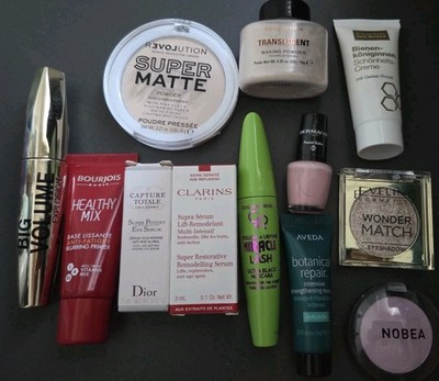 Kosmetik Paket Bourjous,Eveline,Revolution, Golden Rose,Sanct Berhardt,Clarins