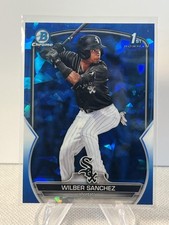 2023 Bowman Sapphire Edition Wilber Sanchez #BCP-6 Chicago White Sox