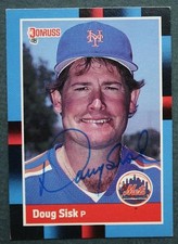 New York Mets star Doug Sisk signed / autographed 1988 Donruss baseball card ---