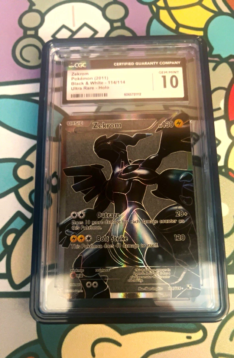 Pokémon TCG Black & White Collectible Grade 10 Individual Card