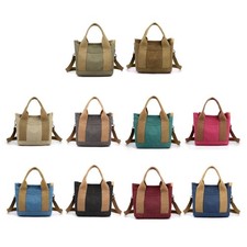 All-matching Casual Shoulder Bag for Women Ladies Large Capacity Canvas Tote Bag