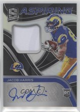 2021 Panini Spectra Aspiring 53/99 Jacob Harris #APA-JH Patch Auto 03rx