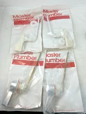 Lot of 4 Master Plumber Replacement Toilet Handles – American Standard 4" Plasti