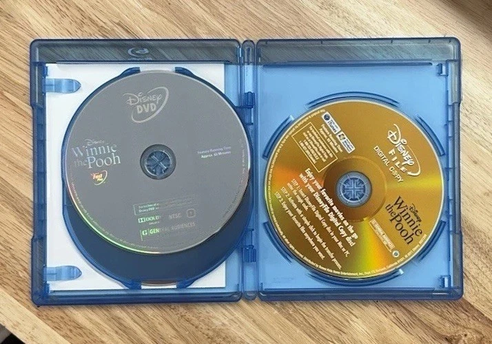 Disney Winnie the Pooh (Blu-ray/DVD Set) w/slipcover OOP & Tigger Movie Bluray - Image 4 of 4