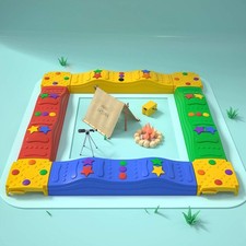 Toddler Balance Beam Kids Stepping Stones Max Load 220LBS 4 PCS Non-Slip Text...