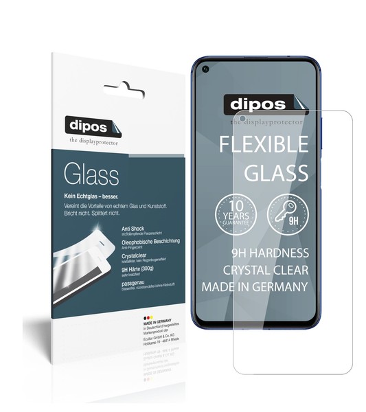 1+1X Schutzfolie FüR Huawei Nova 5T - Anti-Shock 9H Folie Dipos Glass-image