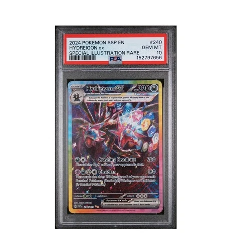 Hydreigon Ex 240/191 Surging Sparks SIR Rare Pokemon Card PSA 10 GEM MINT