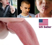 1Pcs Halloween Silicone Prank Prop Fake Tongue Halloween Harmless Realistic
