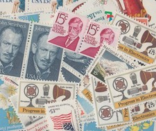 US Discount Bulk Postage - 15 Worth of 15 Cent Stamps - 100 Stamps Below Face 