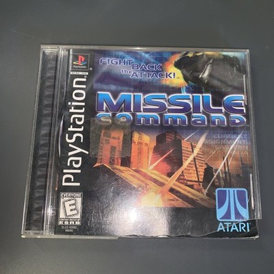 Missile Command (Sony PlayStation 1, 1999) - PS1 Complete w/ Manual GUS