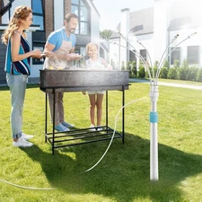 Stand Misters for Outside Patio, Stand Up Misters with Adjustable 46in Height,