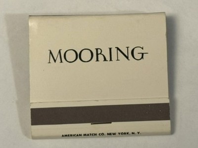 Mooring Hotel Full Matchbook Cold Spring Harbor Long Island New York NY Vintage