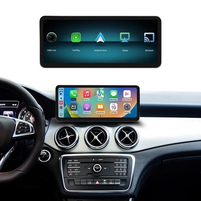 Wireless Carplay/Android Auto 12.3'Touch screen For Mercedes Benz NTG5.0 GLA CLA