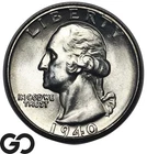 1940-S Washington Quarter, Mint Luster Choice BU++