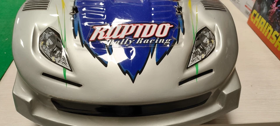 HIMOTO RAPIDO PRO 1:8 RTR 4wd Nitro Power 58CM On Road Car AUTO SCOPPIO - Immagine 2 di 4