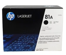 HP 81A / CF281A Black Toner Cartridge