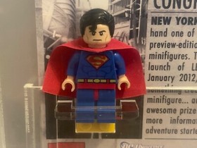 LEGO 2011 UNCIRCULATED SUPERMAN DC NYCC EXCLUSIVE CAS 95 NOT AFA SDCC RARE!