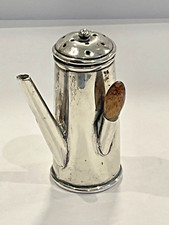 Silver Pepper Coffee Pot Birmingham 1901