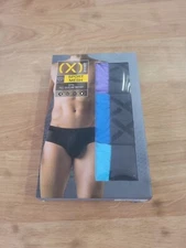 2(X)IST 3 Pack Men's Sport Mesh No Show Brief - Size Small
