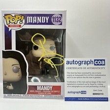 Andrea Riseborough AUTOGRAPH - Mandy -  Signed Funko Pop ACOA