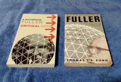 Buckminster Fuller Books 2CT: ''Critical Path'' + ''Anthology'' (NEW/$42.94 Value)