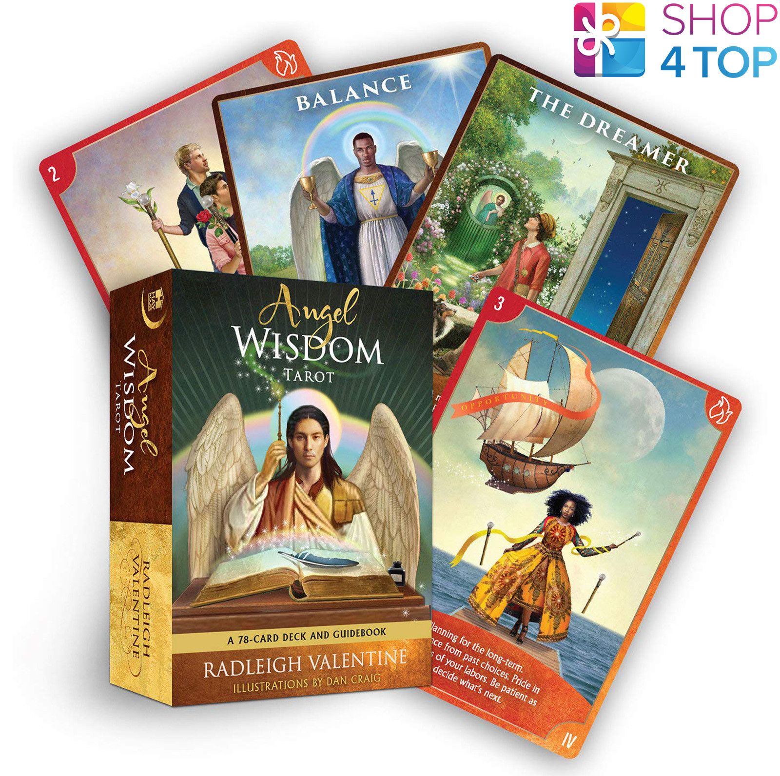 Thumbnail - Angel Wisdom Tarot Karten Deck Und Ratgeber Hay House Von Radleigh