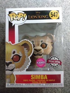 simba flocked funko