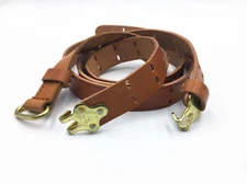 WWII WW2 US ARMY M1907 RIFLE LEATHER SLING M1 GARAND SPRINGFIELD STRAP Golden