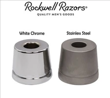 ROCKWELL RAZORS STAINLESS STEEL INKWELL BASE STAND, Choice 7 Finishes