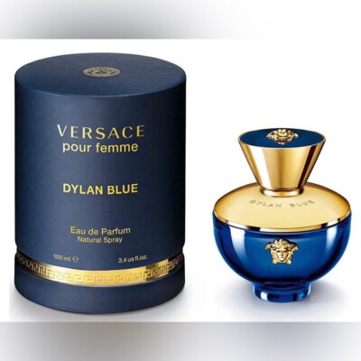 Versace Dylan Blue 3.4 Oz Eau de Parfum Spray