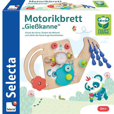 TULIP'S GARDEN by Selecta Babywelt Motorikbrett Gießkanne 25 cm 61075
